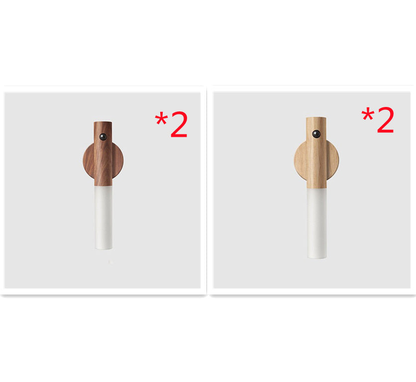 Wooden Magnetic Sensor Night Light