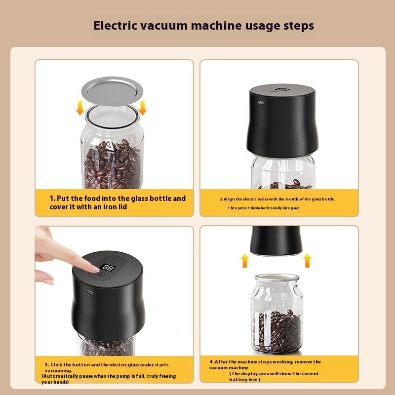 Automatic Mason Jar Vacuum Sealer